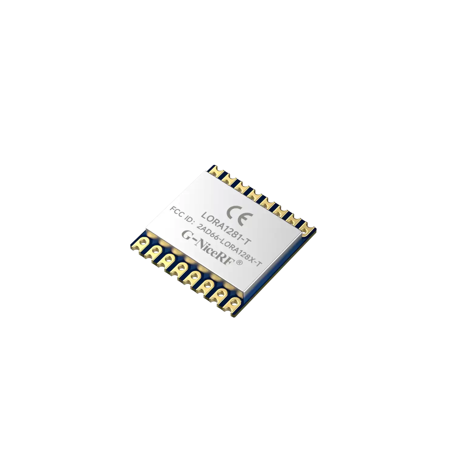 LoRa1281-TCXO: сертификация FCC ID&amp;CE-RED Сертифицированный модуль SX1281 2,4 ГГц поддерживает измерение дальности