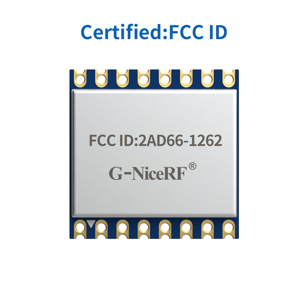 LoRa1262-915: Сертифицированный FCC ID SX1262, модуль LoRa 915 МГц с защитой от электростатического разряда