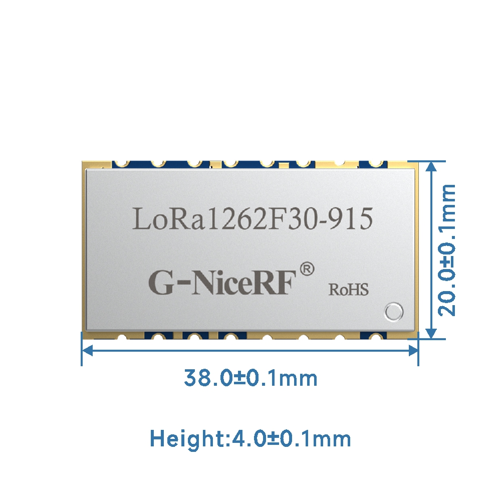 LoRa1262F30 : Модуль SX1262 TCXO LoRa мощностью 2 Вт с защитой от электростатического разряда