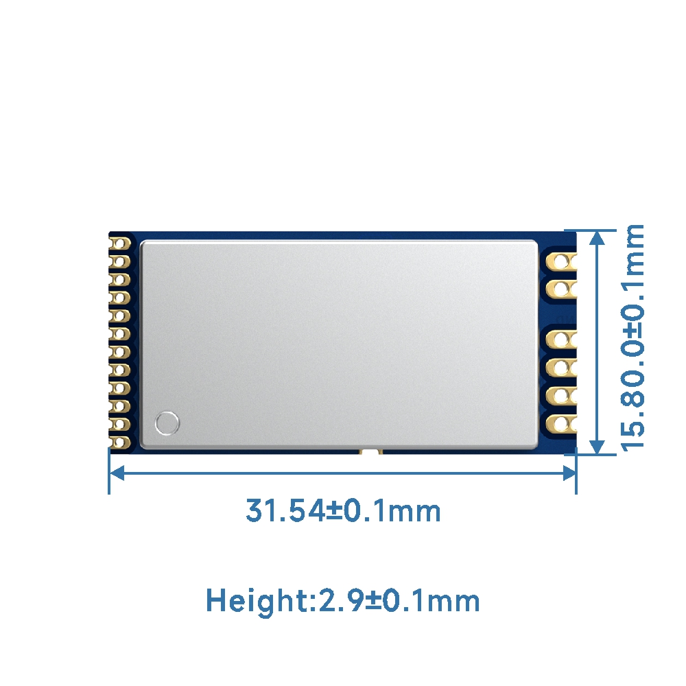 LoRa1280F27-TCXO: РЧ-модуль промышленного класса SX1280, 2,4 ГГц