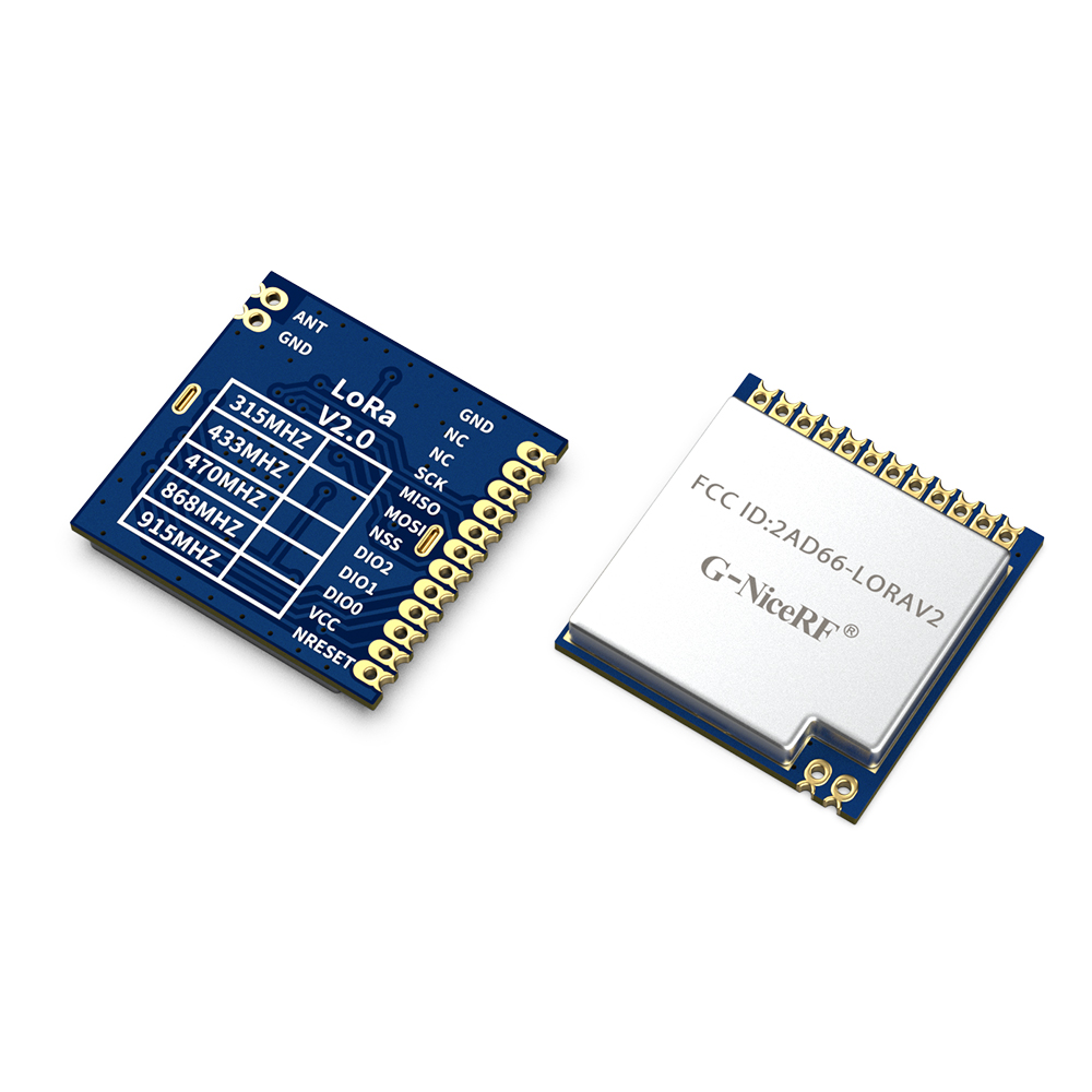 LoRa1276-915: сертифицированный FCC ID внешний модуль LoRa 915 МГц SX1276