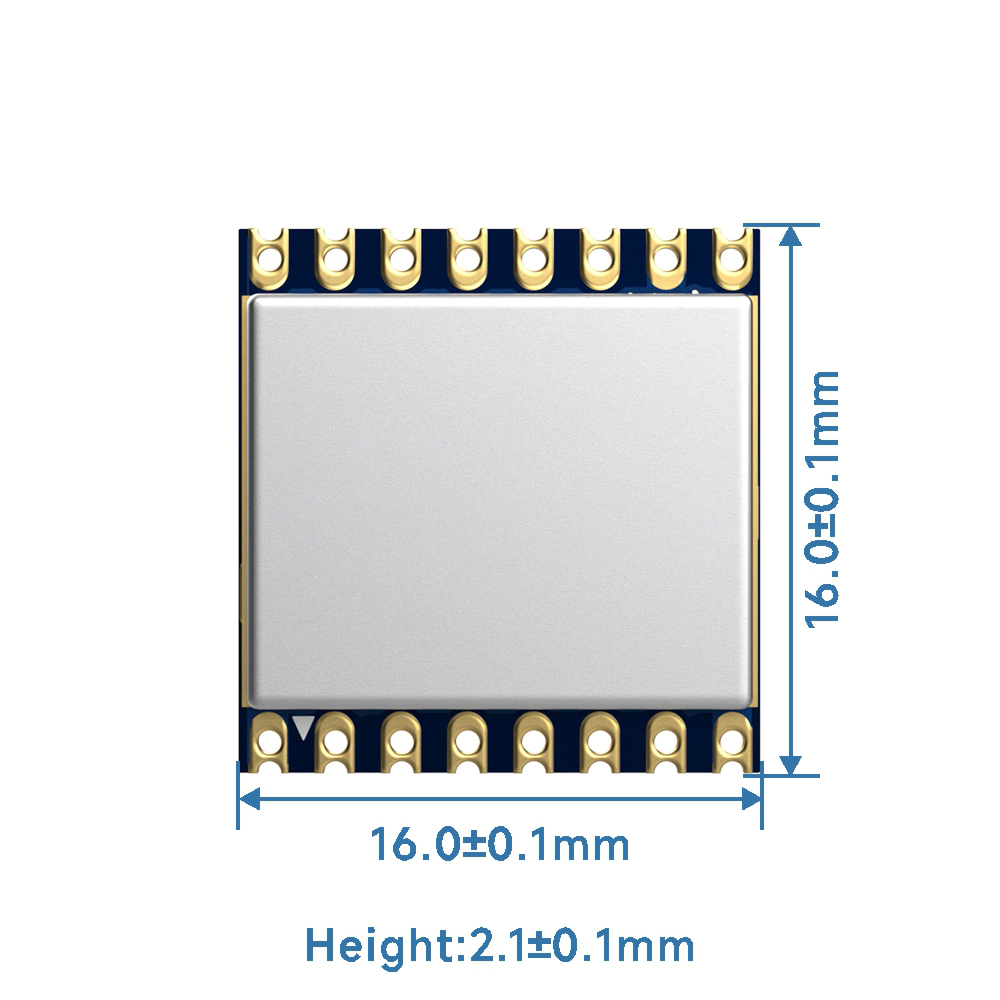 LoRa1278-C1: Модуль LoRa 433/490 МГц SX1278 с интерфейсным модулем SPI и защитой от электростатического разряда