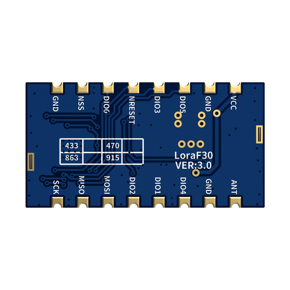 LoRa1278F30 : Беспроводной модуль LoRa SX1278 мощностью 1 Вт с защитой от электростатического разряда