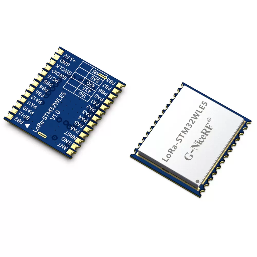 LoRa-STM32WLE5: беспроводной модуль SOC со встроенным ядром ARM Cortex-M4 сверхкомпактного размера