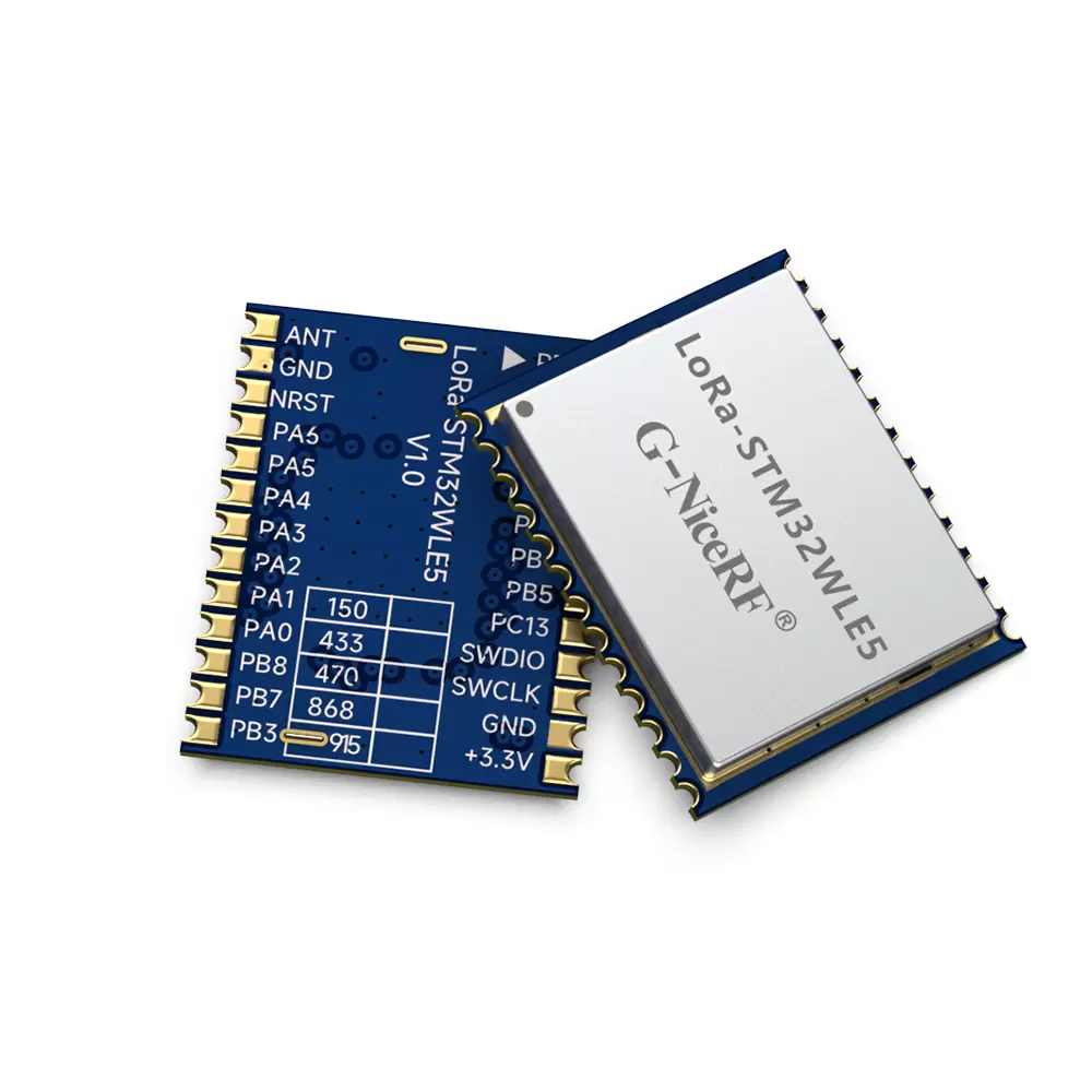 LoRa-STM32WLE5: беспроводной модуль SOC со встроенным ядром ARM Cortex-M4 сверхкомпактного размера