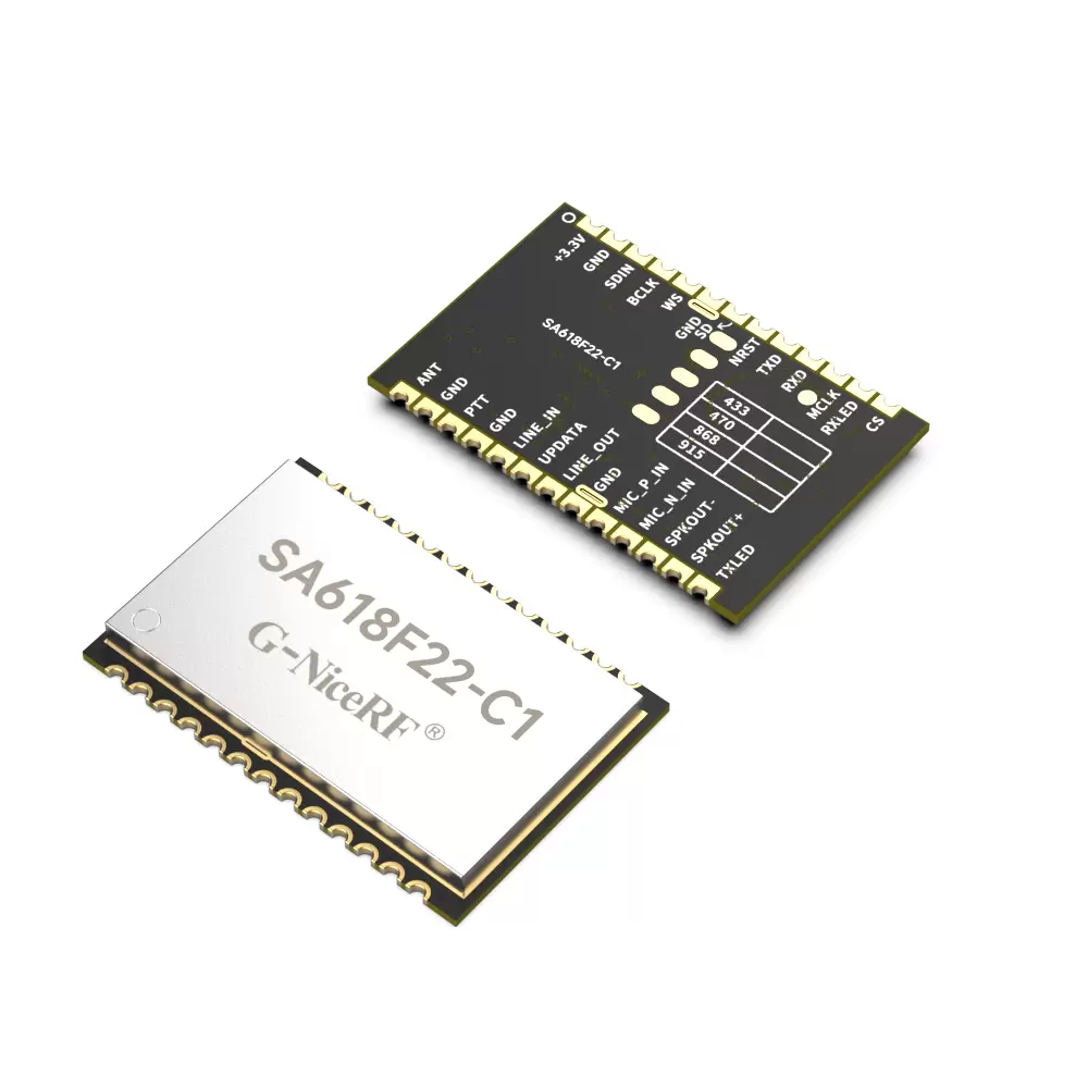 Новый продукт: модуль полнодуплексной аудиоинтерком нового поколения SA618F22-C1