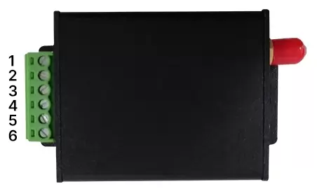 Определение контактов беспроводного модуля LORA611DZ