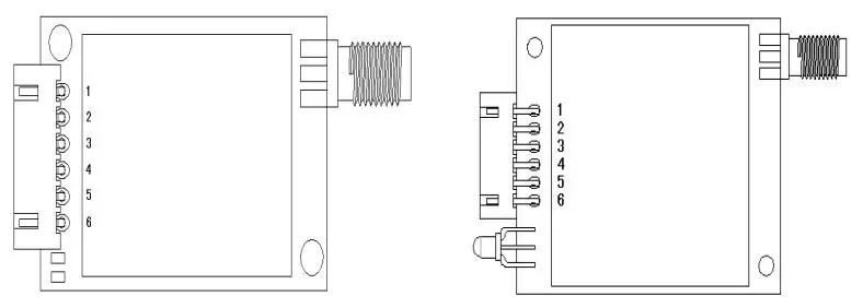 Определение контактов беспроводных модулей Mesh Network Uart RF SV611/SV651 Определение контактов беспроводных модулей Mesh Network Uart RF SV611/SV651