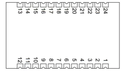 Контакты радиочастотного модуля узла LoRaWAN LN610 Контакты радиочастотного модуля узла LoRaWAN LN610