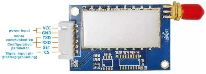 Определение контактов беспроводного коммутационного модуля SK200-TX-100 MW