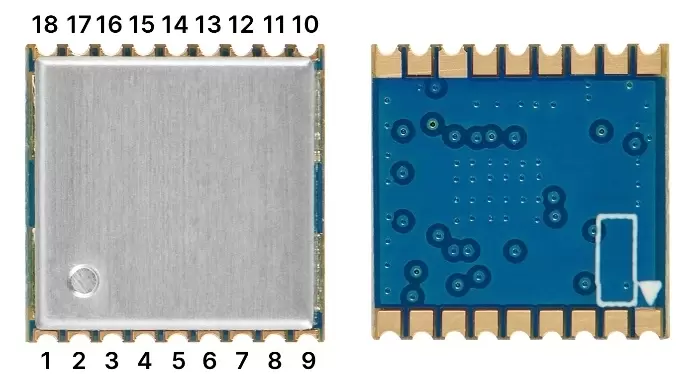 Определение контактов GPS-модуля GPS01
