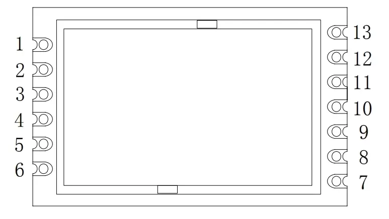 Определение контактов беспроводного модуля дублирования сигналов SRX888 Определение контактов беспроводного модуля дублирования сигналов SRX888