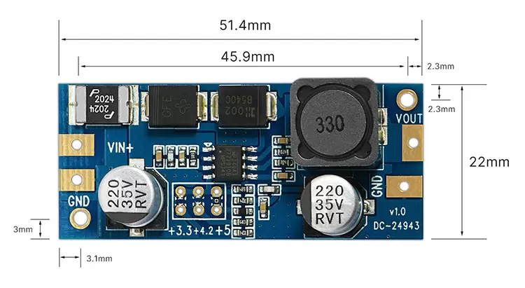 Размер SW-DC01 Размер SW-DC01