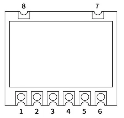 Определение контактов беспроводного супергетеродинного приемного модуля SRX883Pro.