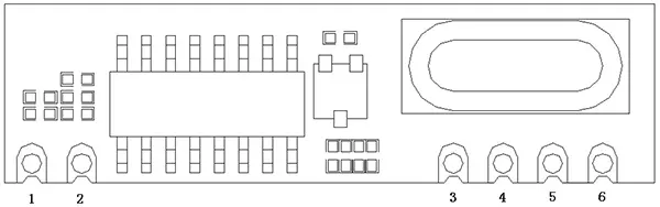 Контакты модуля приемника ASK 433 МГц SRX887
