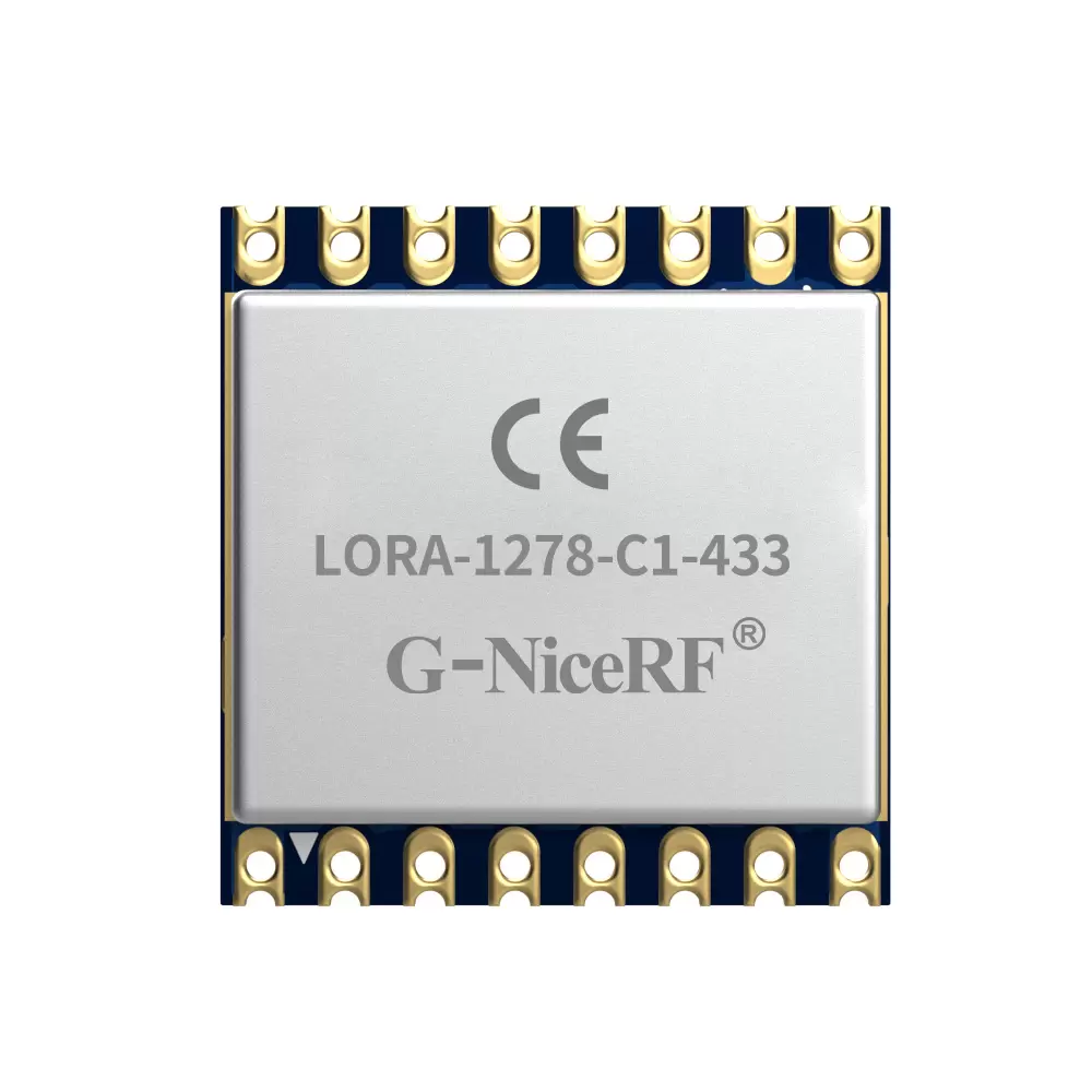 LoRa1278-C1: модуль LoRa SX1278 433/470 МГц с интерфейсом SPI и защитой от электростатического разряда