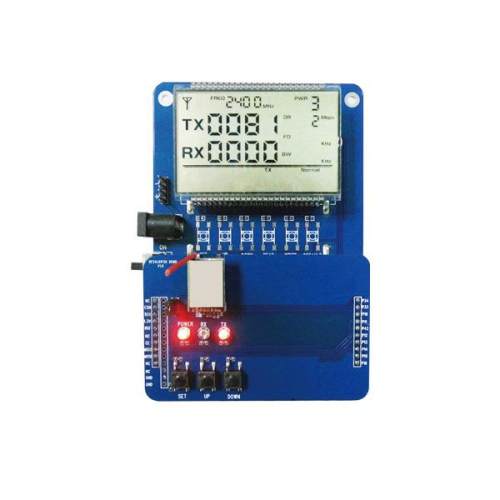 RF2401F20 : Интерактивная демонстрационная плата для модуля беспроводного приемопередатчика nRF24L01+ 2,4 ГГц