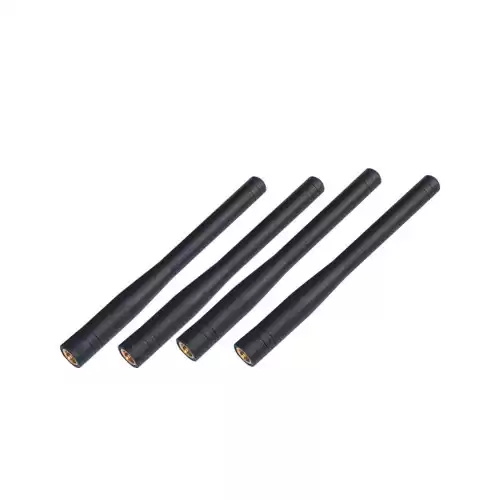 SW450-ZT100DN: 450 МГц UHF никелированная прямая стержневая антенна