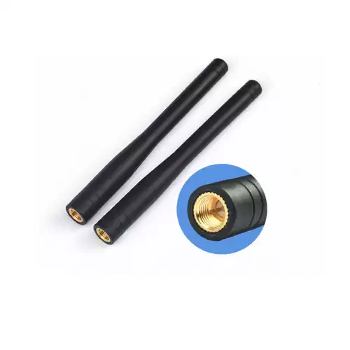 SW450-ZT100DN: 450 МГц UHF никелированная прямая стержневая антенна