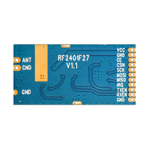 RF2401F27: nRF24L01+ 2,4 ГГц, 400 мВт, модуль передатчика и приемника с оригинальным скандинавским дизайном  