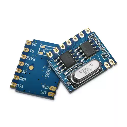 SRX885: модуль приемника ASK 315/433 МГц с многофункциональным декодированием