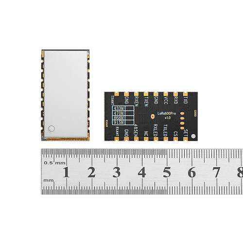 LoRa600Pro: РЧ-модуль LoRa мощностью 100 мВт с антенной и защитой от электростатического разряда