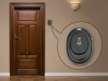 Применение беспроводного модуля в сцене дверного звонка