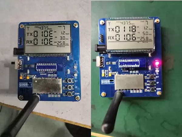 Беспроводной модуль RF4463F30 не может обмениваться данными