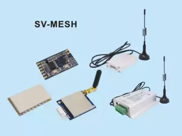 Внедрение радиочастотного модуля uart серии SV-MESH