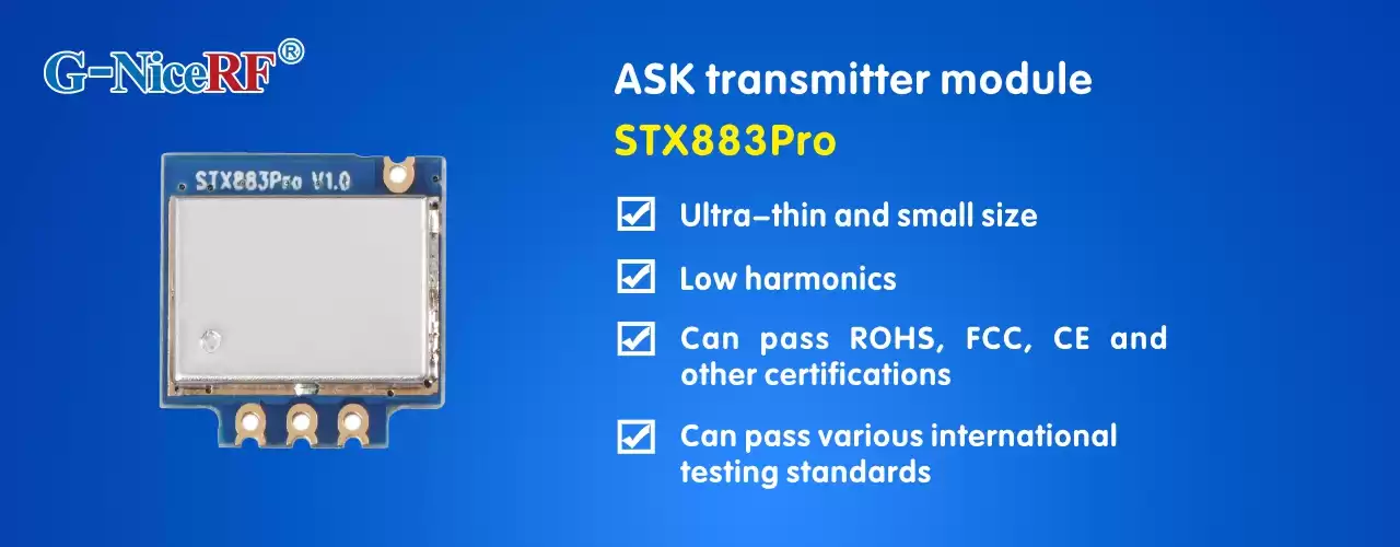 Модуль передатчика ASK STX883Pro