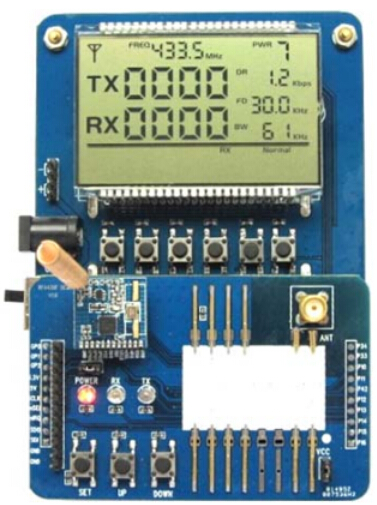 RF4432PRO DEMO демонстрационная плата функции