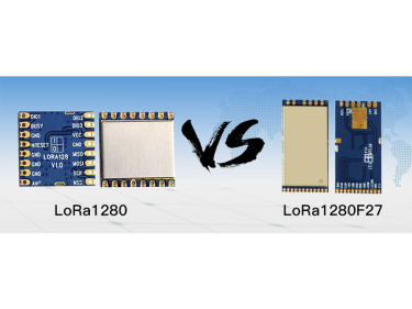 Сравнение параметров беспроводных модулей LoRa1280 и LoRa1280F27