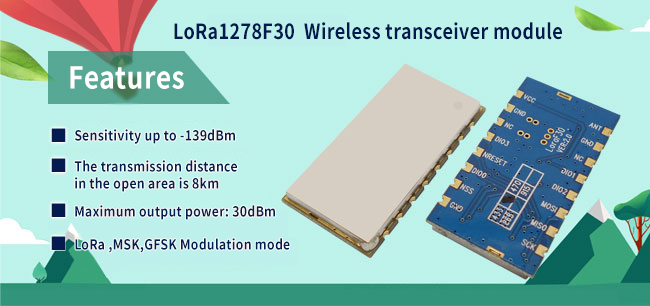 модуль беспроводного приемопередатчика LoRa1278F30