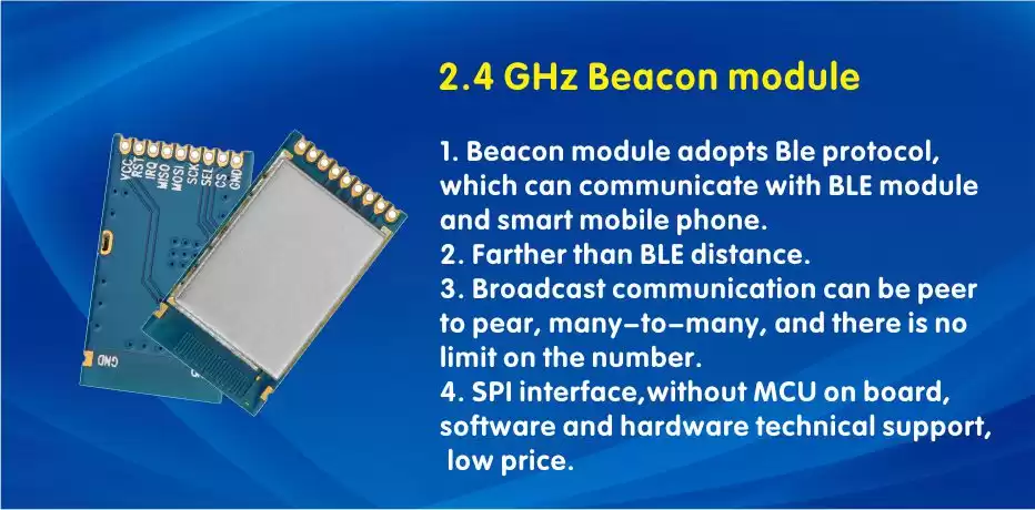 Радиочастотный модуль 2,4 ГГц Beacon128