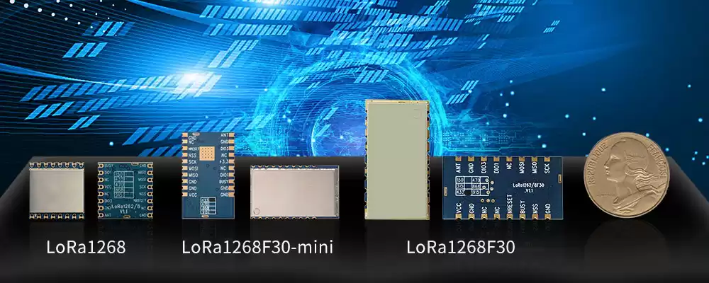 Модуль SX1268 LoRa LoRa1268, LoRa1268F30 и LoRa1268F30-Mini