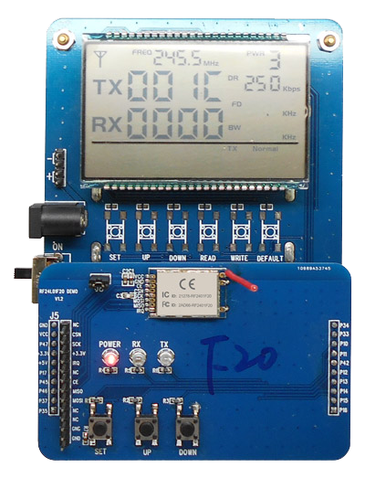 RF2401F20 ДЕМО-плата