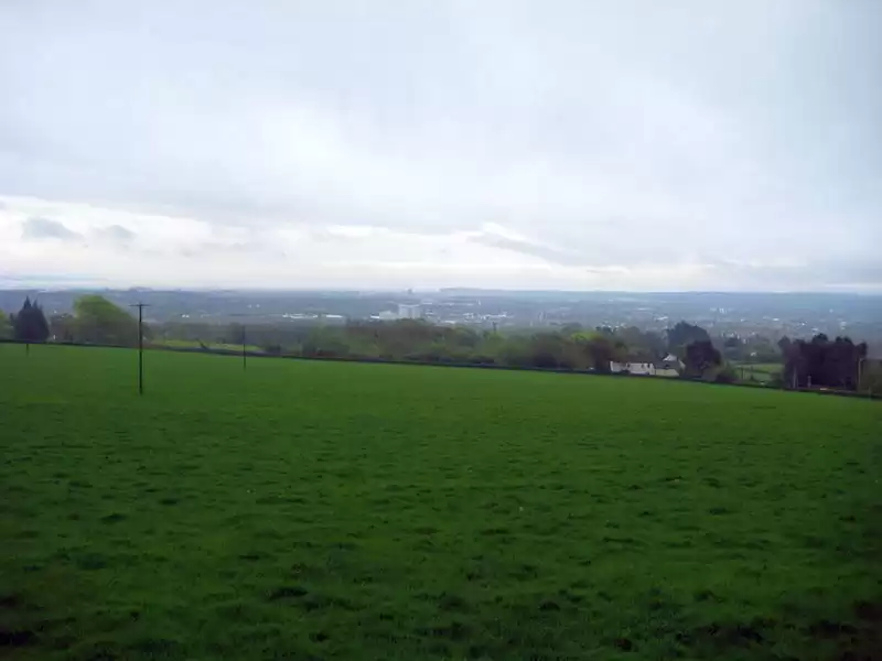 Тестовая среда: расположение хребта в северной части города.