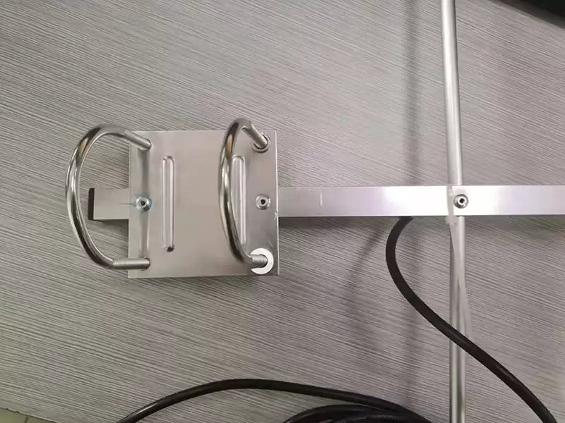 Нижняя часть антенны Яги