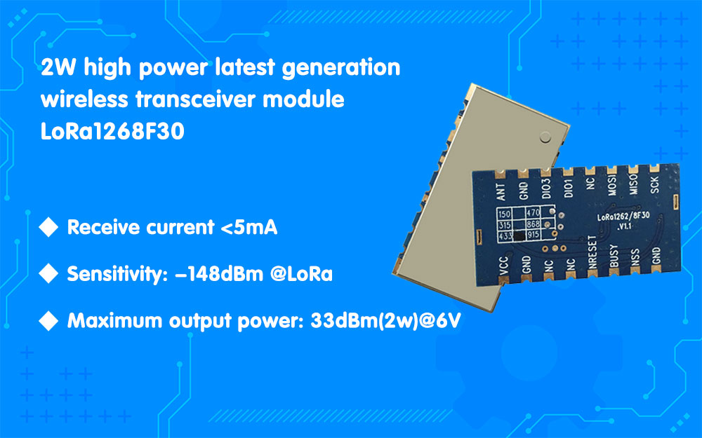 Модуль LoRa LoRa1268F30