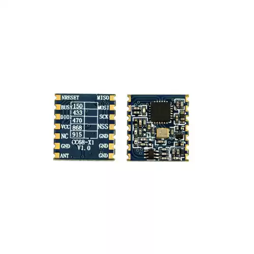 LoRa-CC68-X1: беспроводной модуль LoRa LLCC68 с низким энергопотреблением и защитой от электростатического разряда
