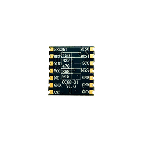 LoRa-CC68-X1: Беспроводной модуль LLCC68 LoRa с низким энергопотреблением и защитой от электростатического разряда