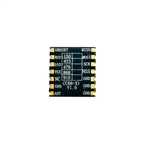 LoRa-CC68-X1: беспроводной модуль LoRa LLCC68 с низким энергопотреблением и защитой от электростатического разряда