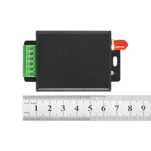 LORA611DZ: прозрачный UART LoRa-модем мощностью 100 мВт для промышленных терминалов в сетчатой ​​сети с защитой от электростатического разряда