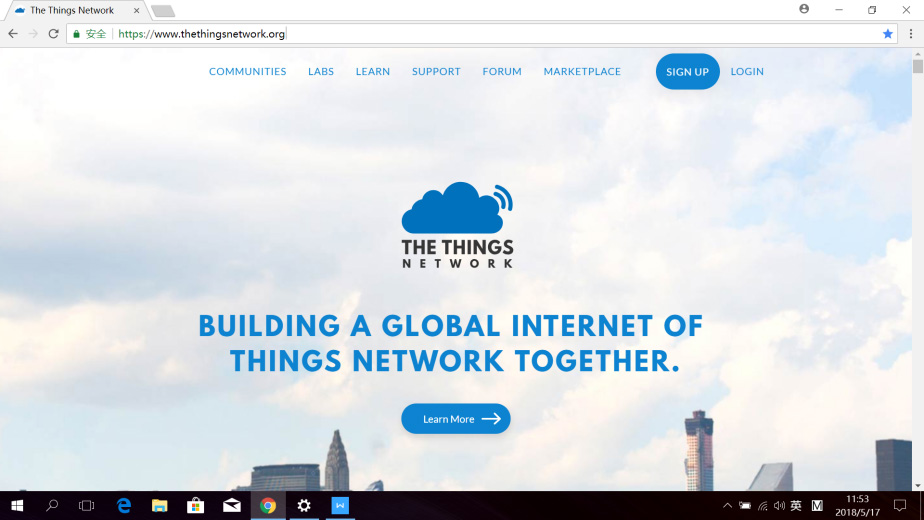 Перейдите на сайт https://www.thethingsnetwork.org/.