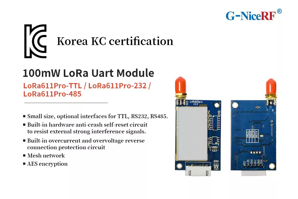 Модуль LoRa Uart LoRa611Pro-TTL, LoRa611Pro-232, LoRa611Pro-485