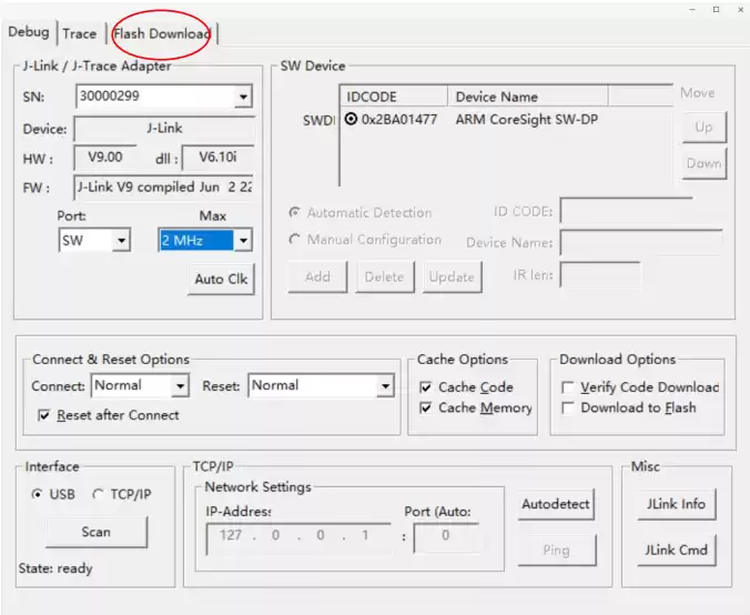 Если подключен модуль BLE5101,