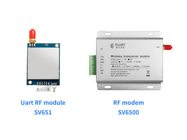 Различия между UART RF-модулем и RF-модемом