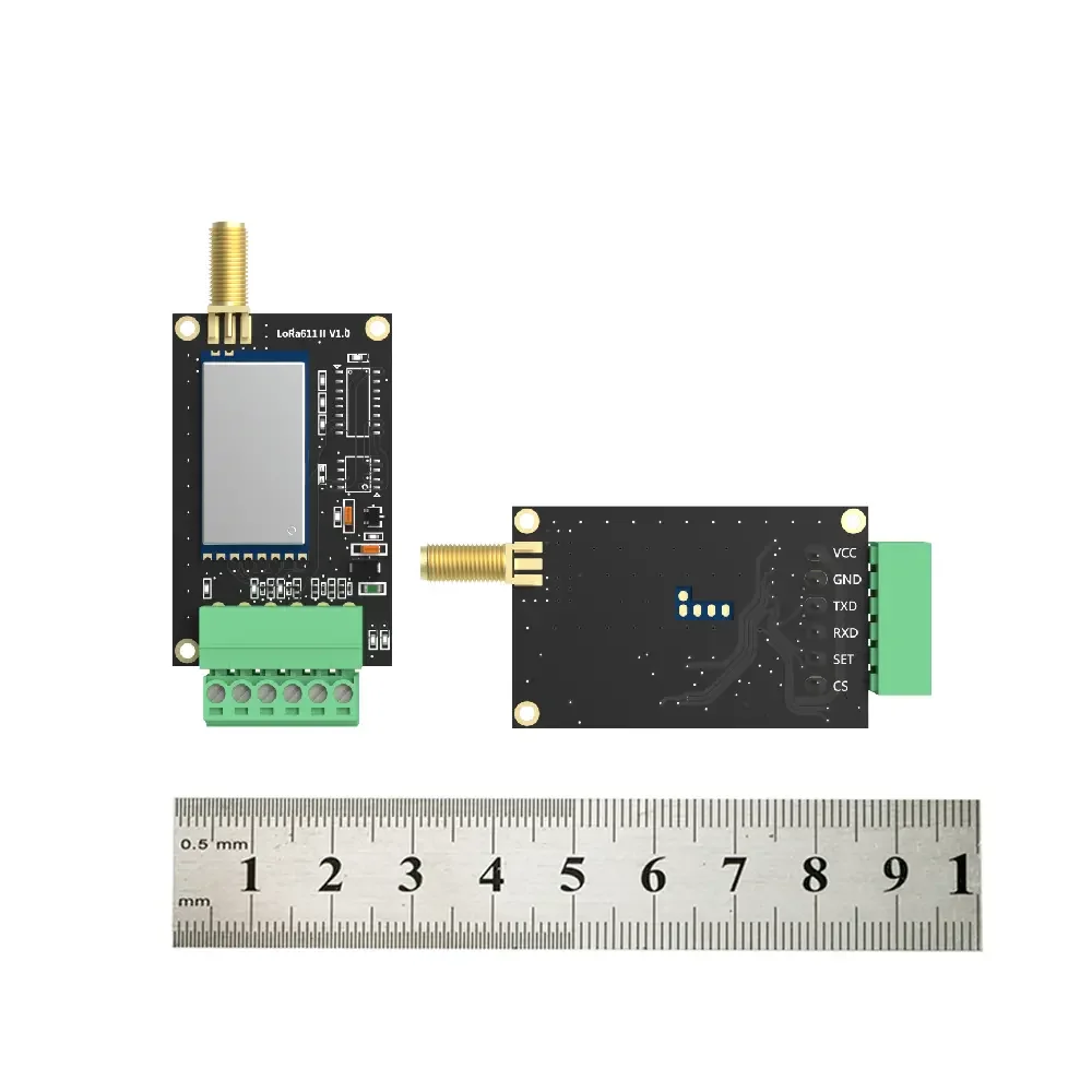 LoRa611II: Широкое напряжение и высокая скорость: промышленный модуль Uart LoRa мощностью 160 мВт с защитой от электростатического разряда