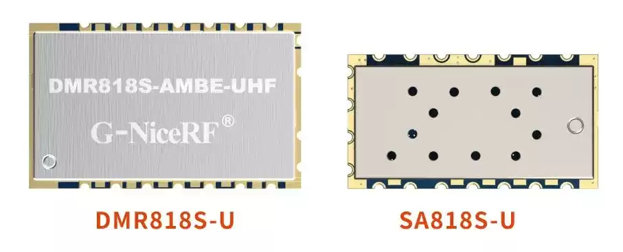Модули рации DMR818S-U и SA818S-U