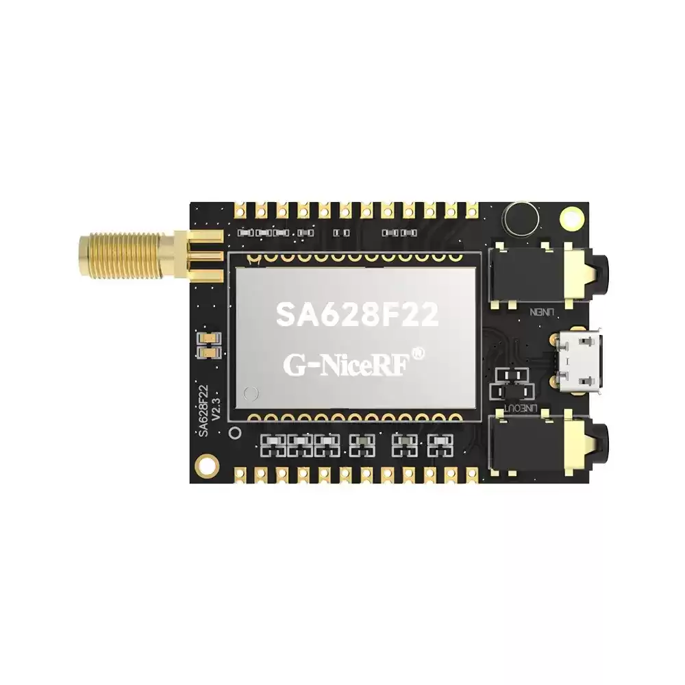 SA628F22: частота дискретизации 8K, полнодуплексный беспроводной аудиомодуль